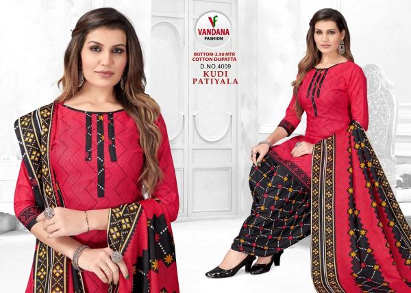 Vandana Kudi Patiyala Vol-4 indo Cotton Designer Exclusive Print Dress Material